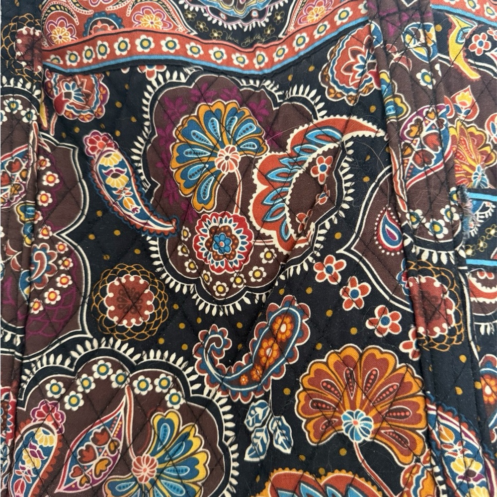 Vera Bradley Multicolor Paisley Tote - Picture 4 of 4